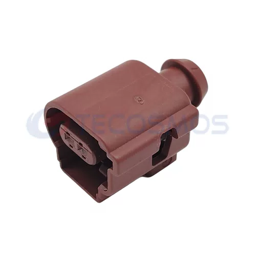 Waterproof Wire Connector Electric Handbrake Rear Brake Cylinder Engine Plug for Car 2 Pin Female 1J0973802 1J0973702A - image 3